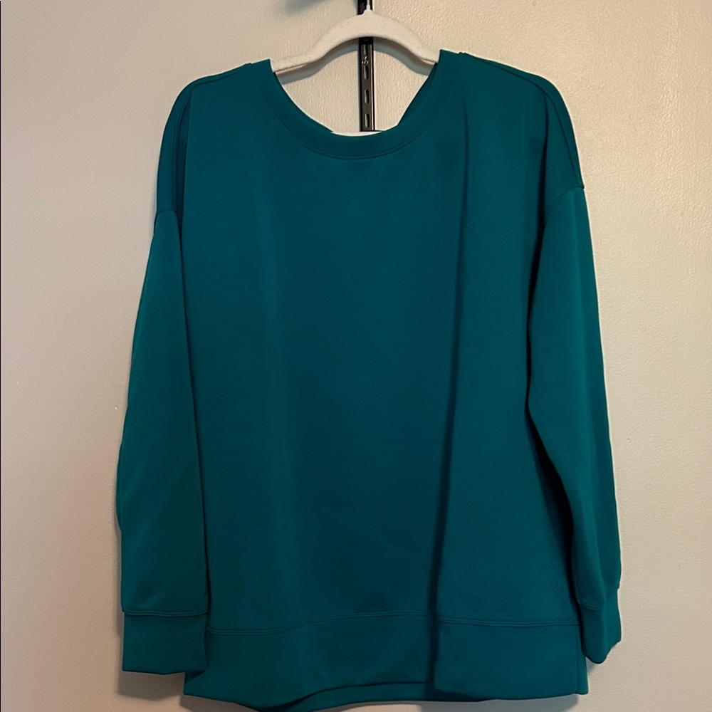 Mondetta Turquoise Sweatshirt for Women